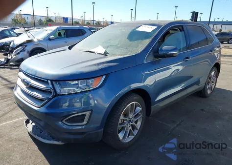 2018 Ford Edge Titanium из США, поврежденный, VIN 2FMPK3K94JBC51914